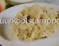 ¡Descubre la mejor receta de Zuurkoolstamppot para sorprender a tu paladar!