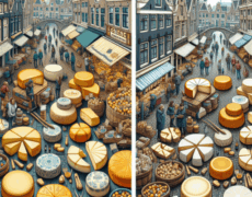 Descubre los Mejores Mercados de Queso en Alkmaar y Gouda: Turismo en Holanda