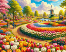 Descubre los Encantadores Tulipanes en Keukenhof: Guía de Turismo y Viaje